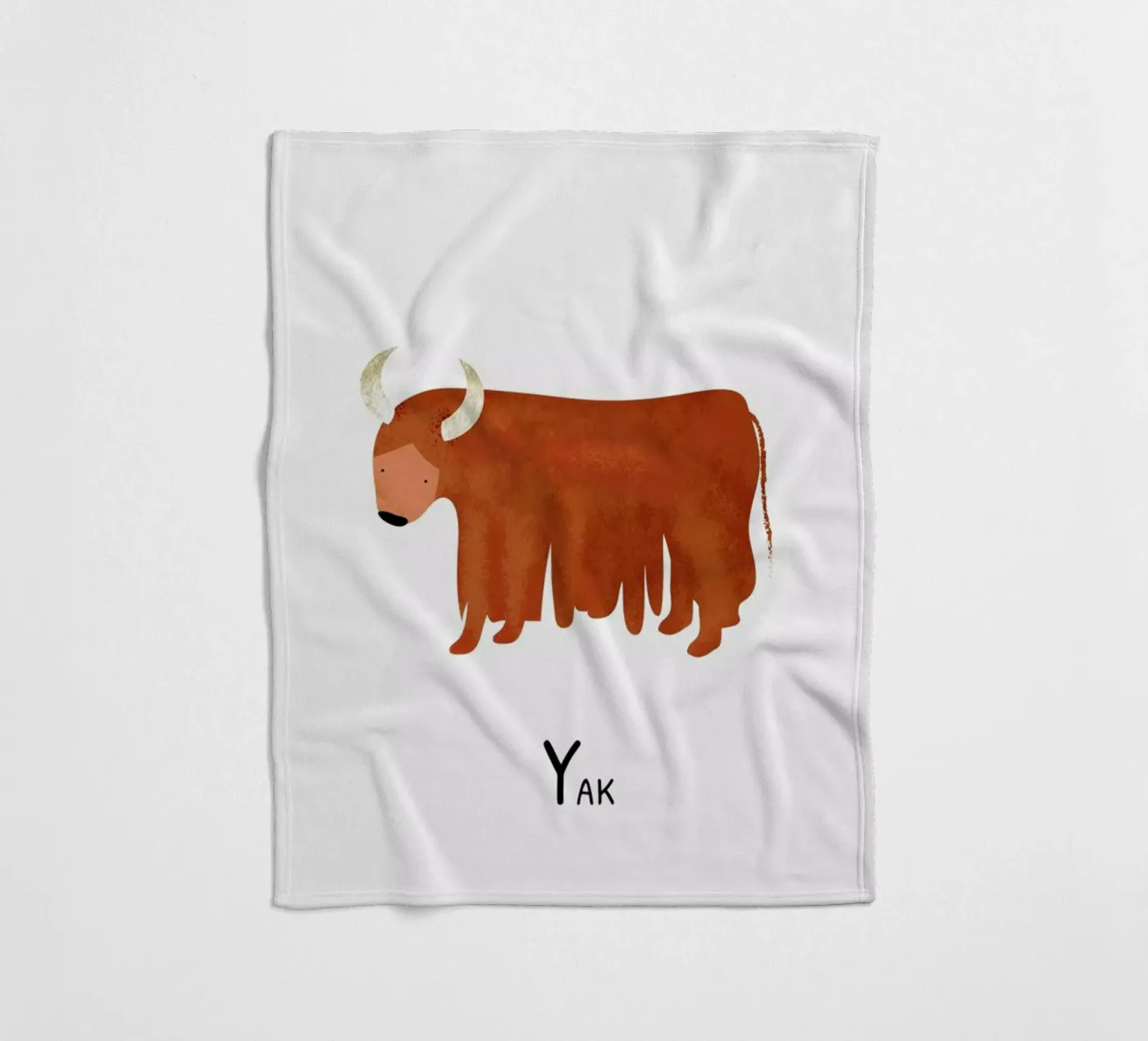 Yak Fleecedecke von Little Flourishes