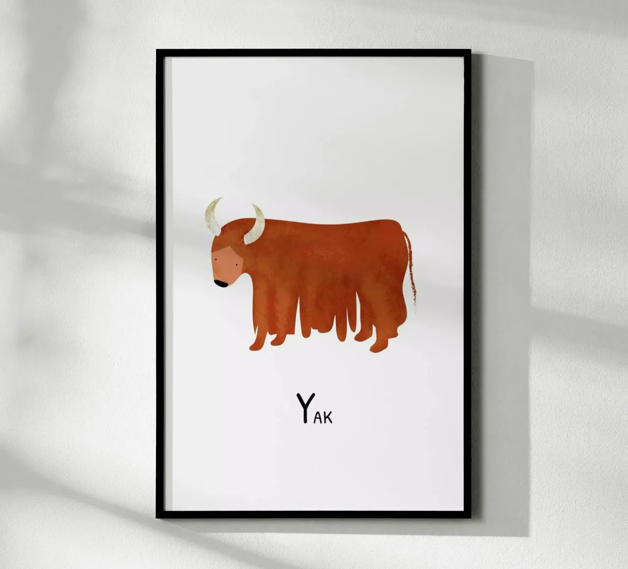 Yak poster da Little Flourishes