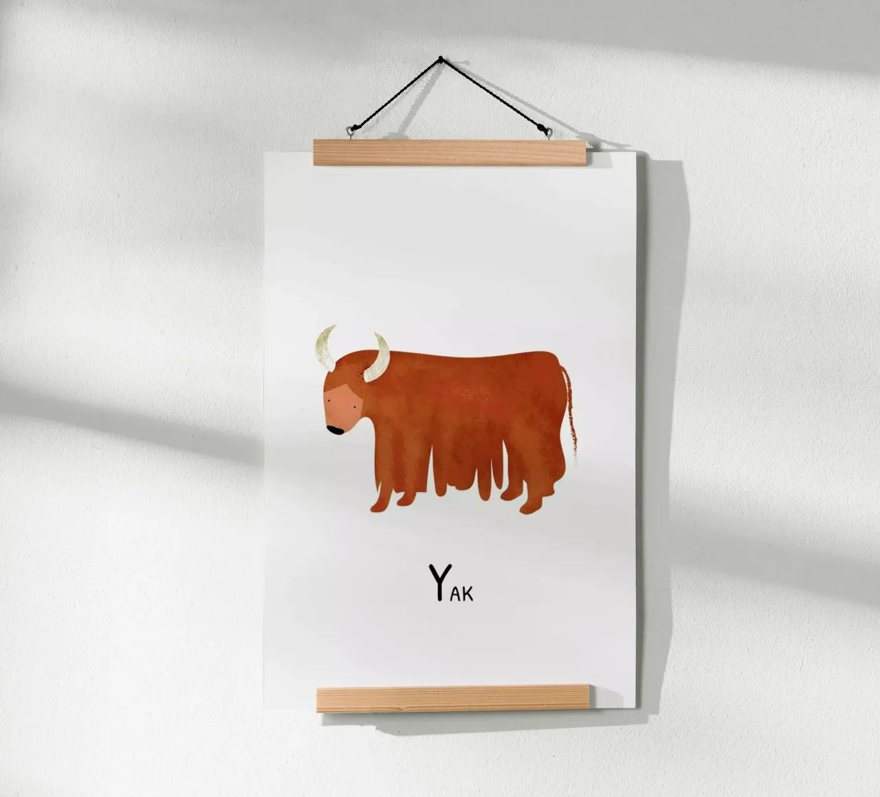 Yak poster da Little Flourishes