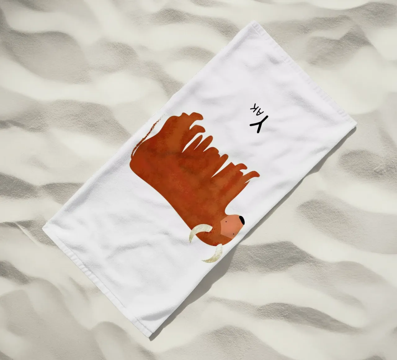 Yak telo mare da Little Flourishes