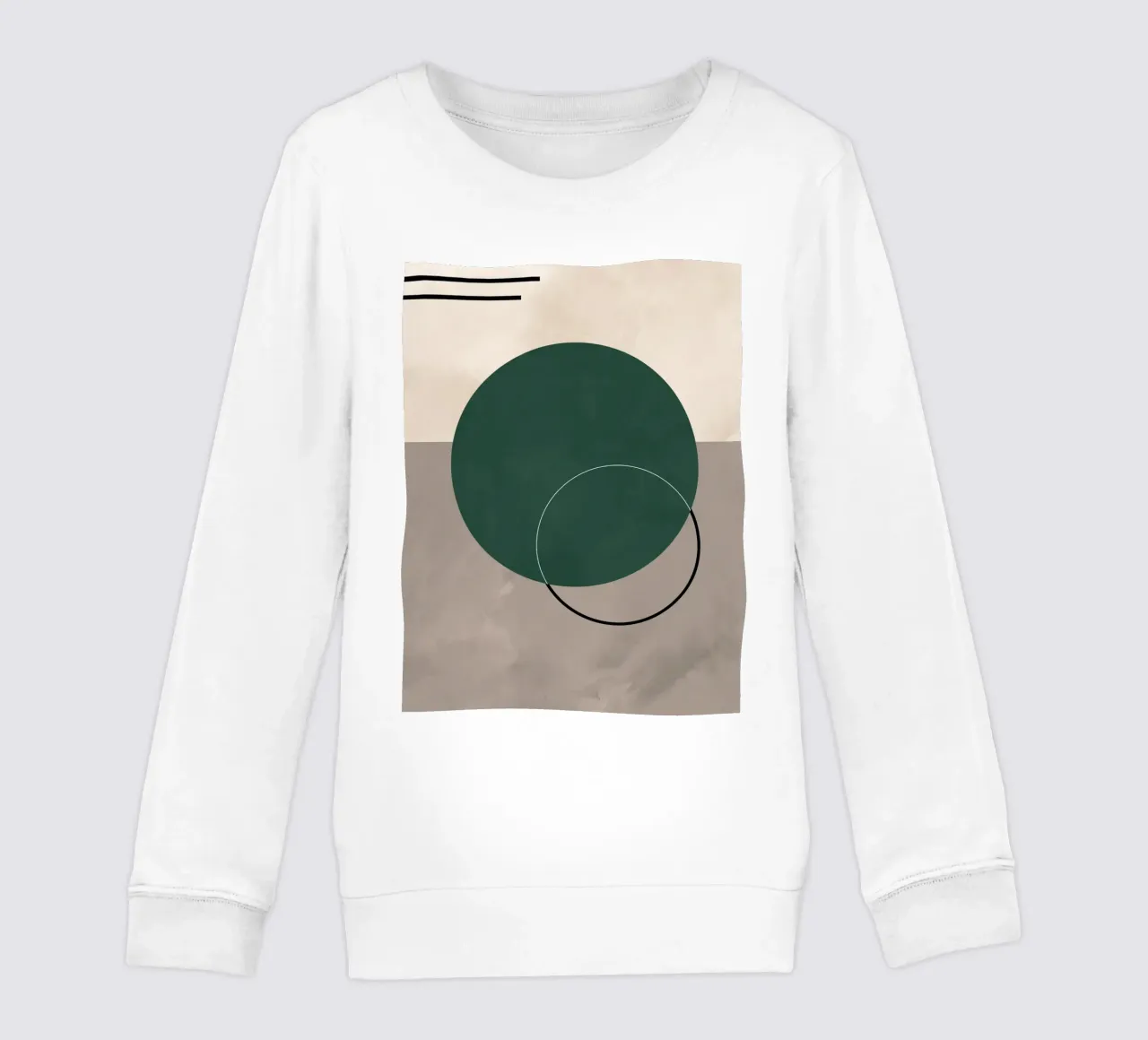 Minimalist art XXVI kids sweatshirt by 🎁 ARTVI-SHOP