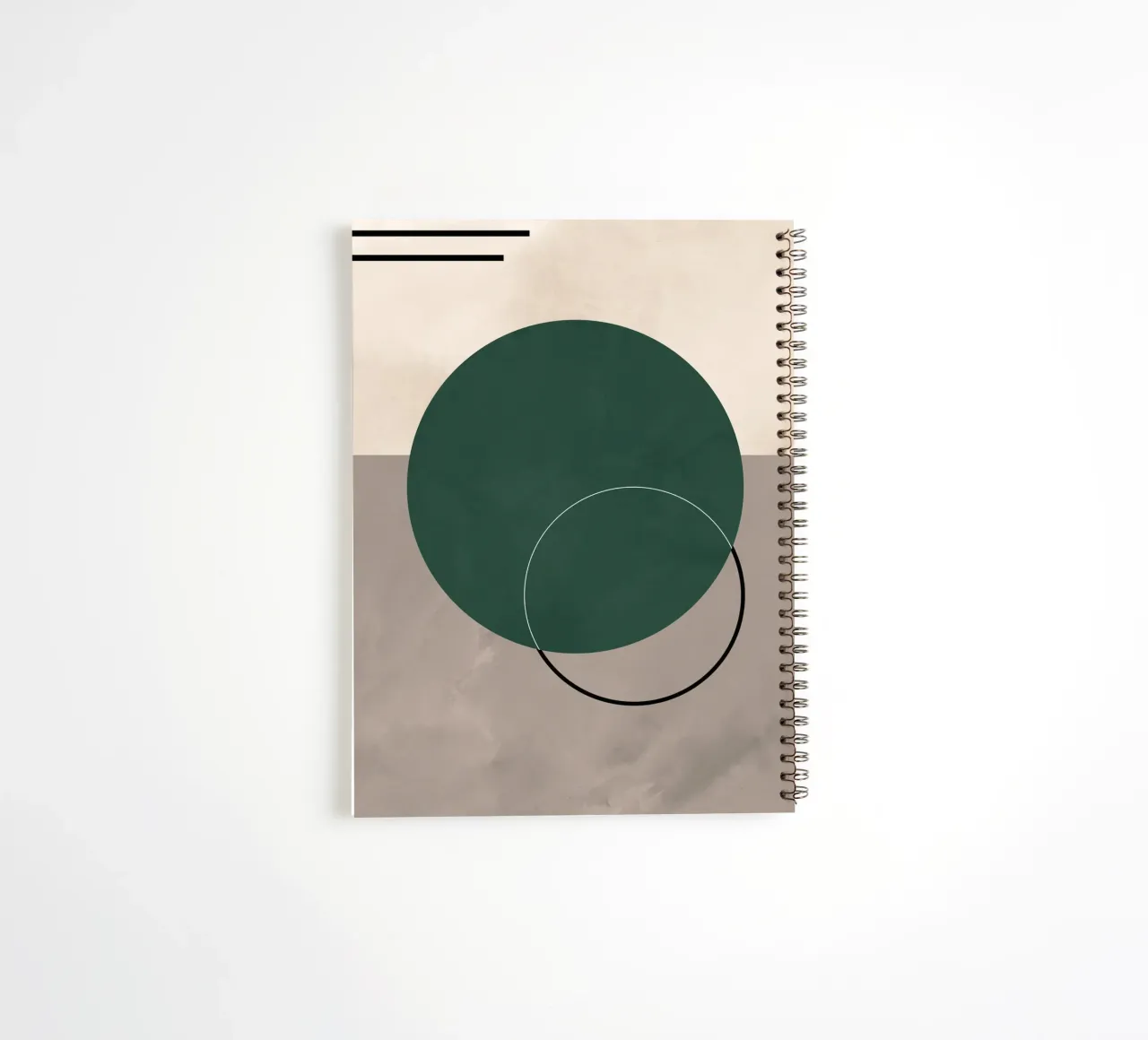 Minimalist art XXVI spiral notebook by 🎁 ARTVI-SHOP