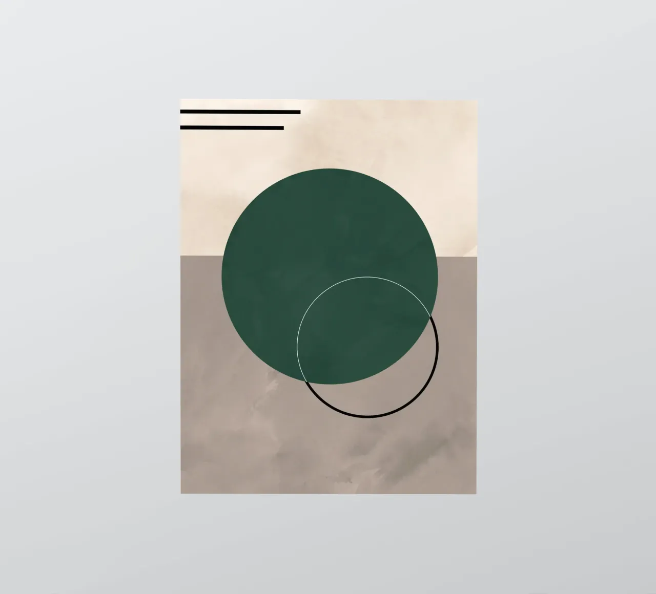 Minimalist art XXVI sticker by 🎁 ARTVI-SHOP