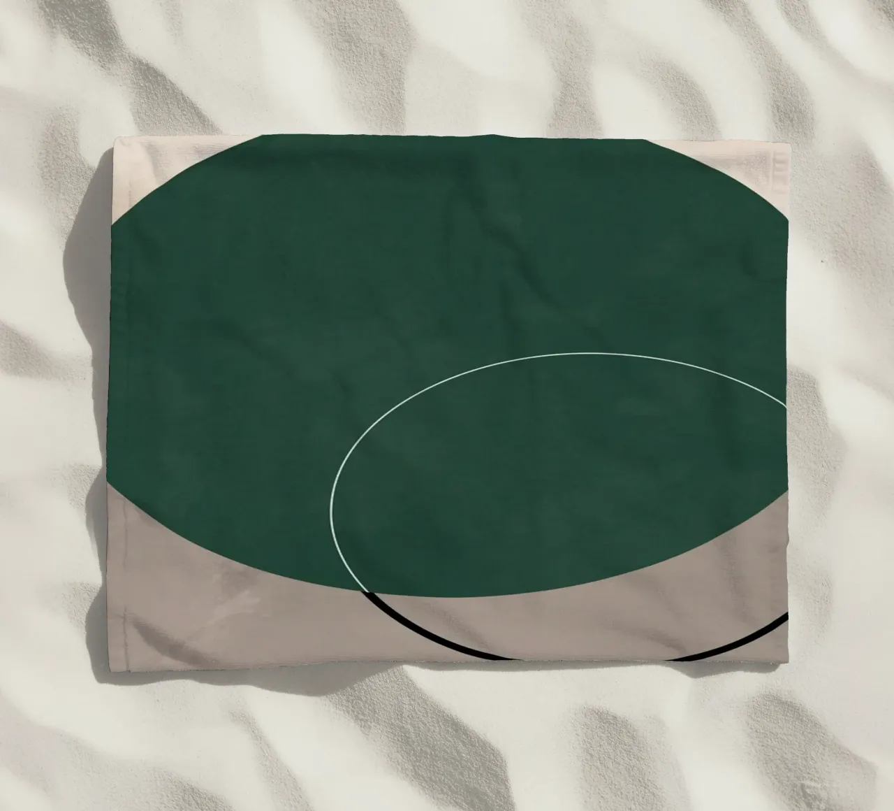 Minimalist art XXVI beach towel by 🎁 ARTVI-SHOP
