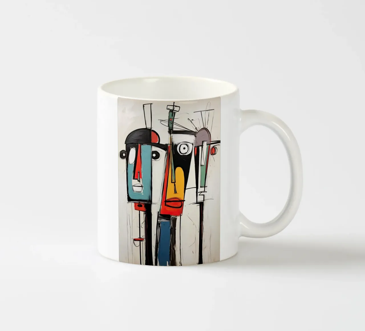 Espressionismo astratto tazza in ceramica da Imagine