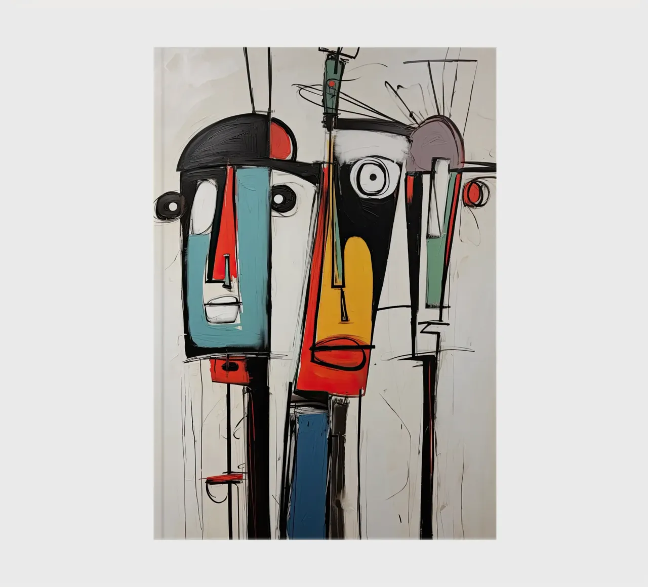 Abstract expressionisme notebook by Imagine