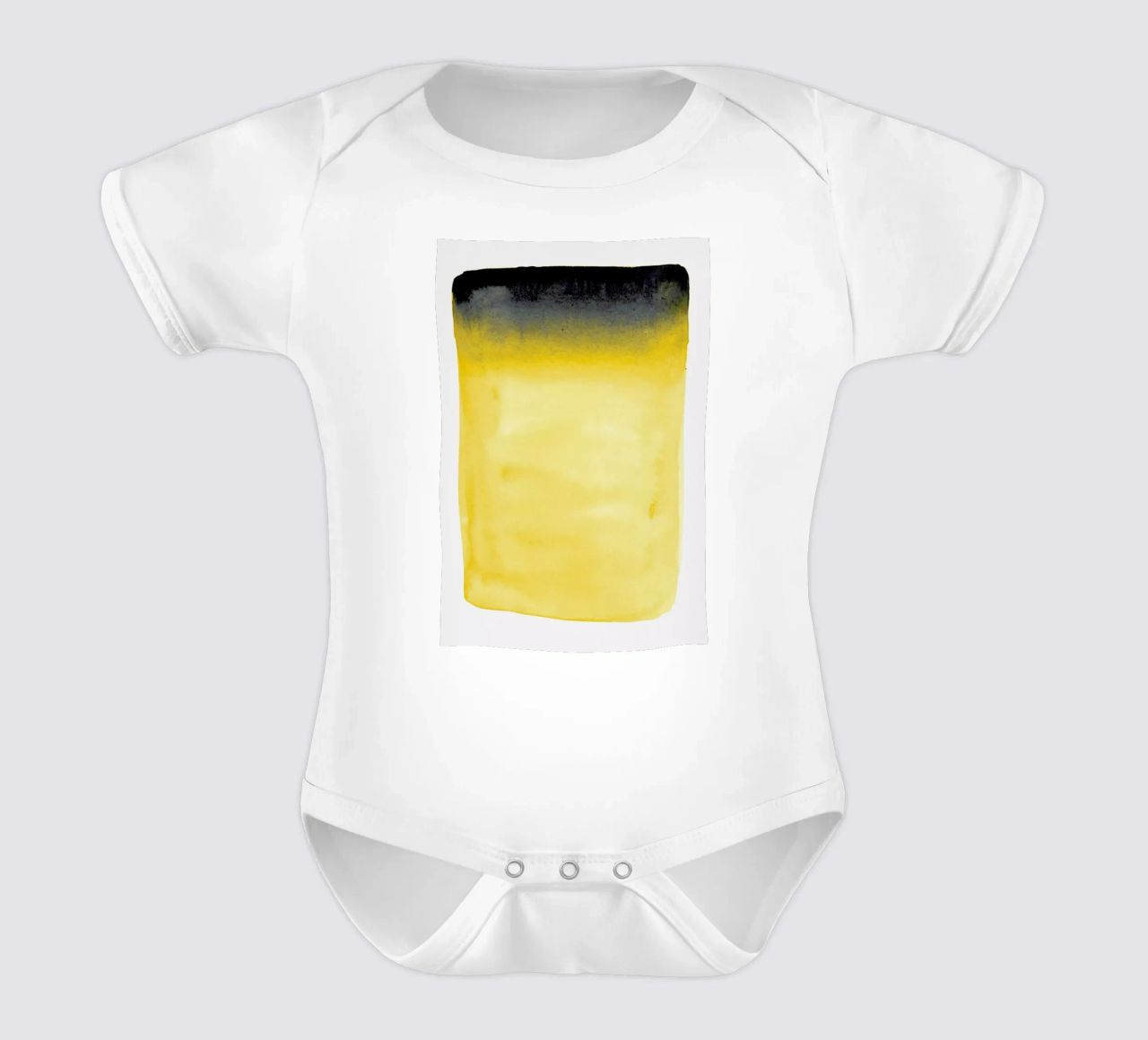 Glow in the Dark Kurzarm Babybody von Pure