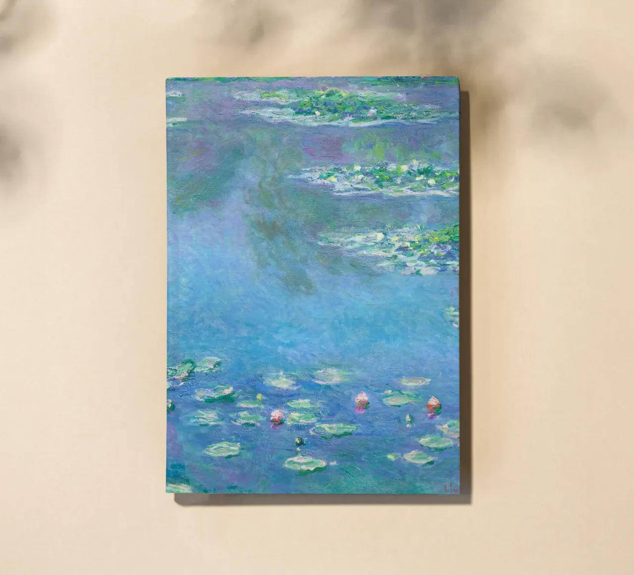 Claude Monet's Water Lilies notebook by Monet Art Prints