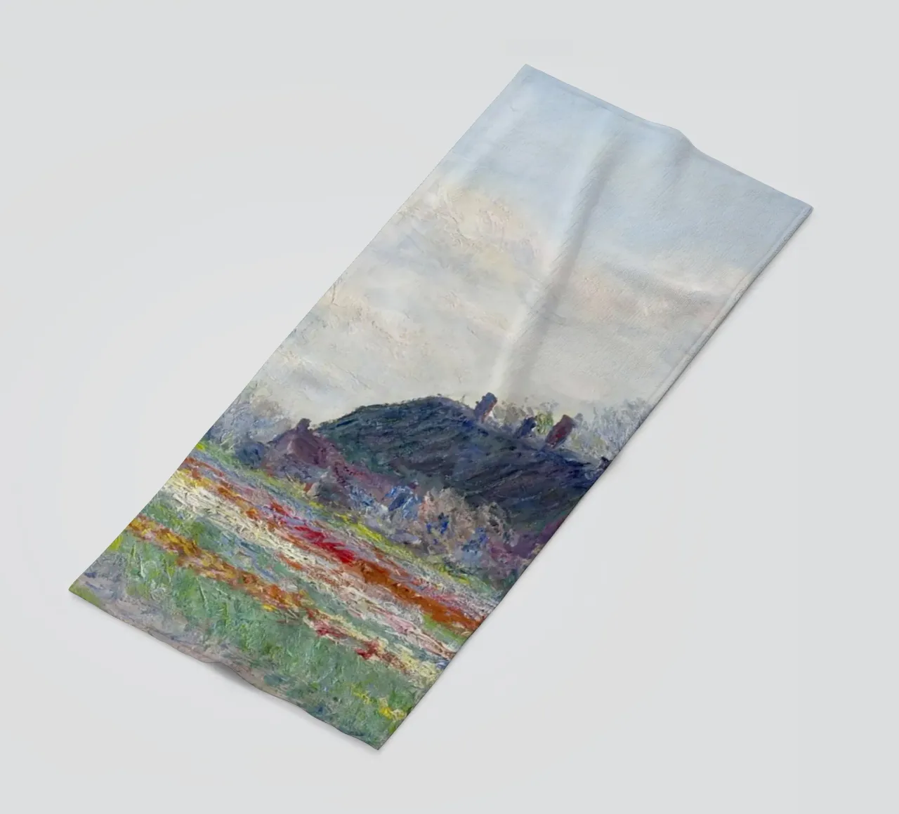 Claude Monet’s Tulip Fields at Sassenheim (1886) telo mare da Monet Art Prints