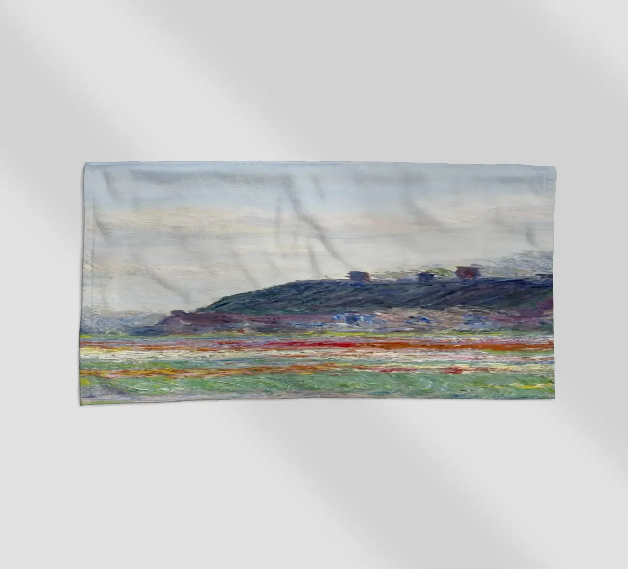 Claude Monet’s Tulip Fields at Sassenheim (1886) telo mare da Monet Art Prints