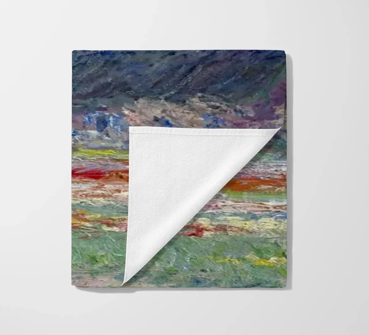 Claude Monet’s Tulip Fields at Sassenheim (1886) telo mare da Monet Art Prints