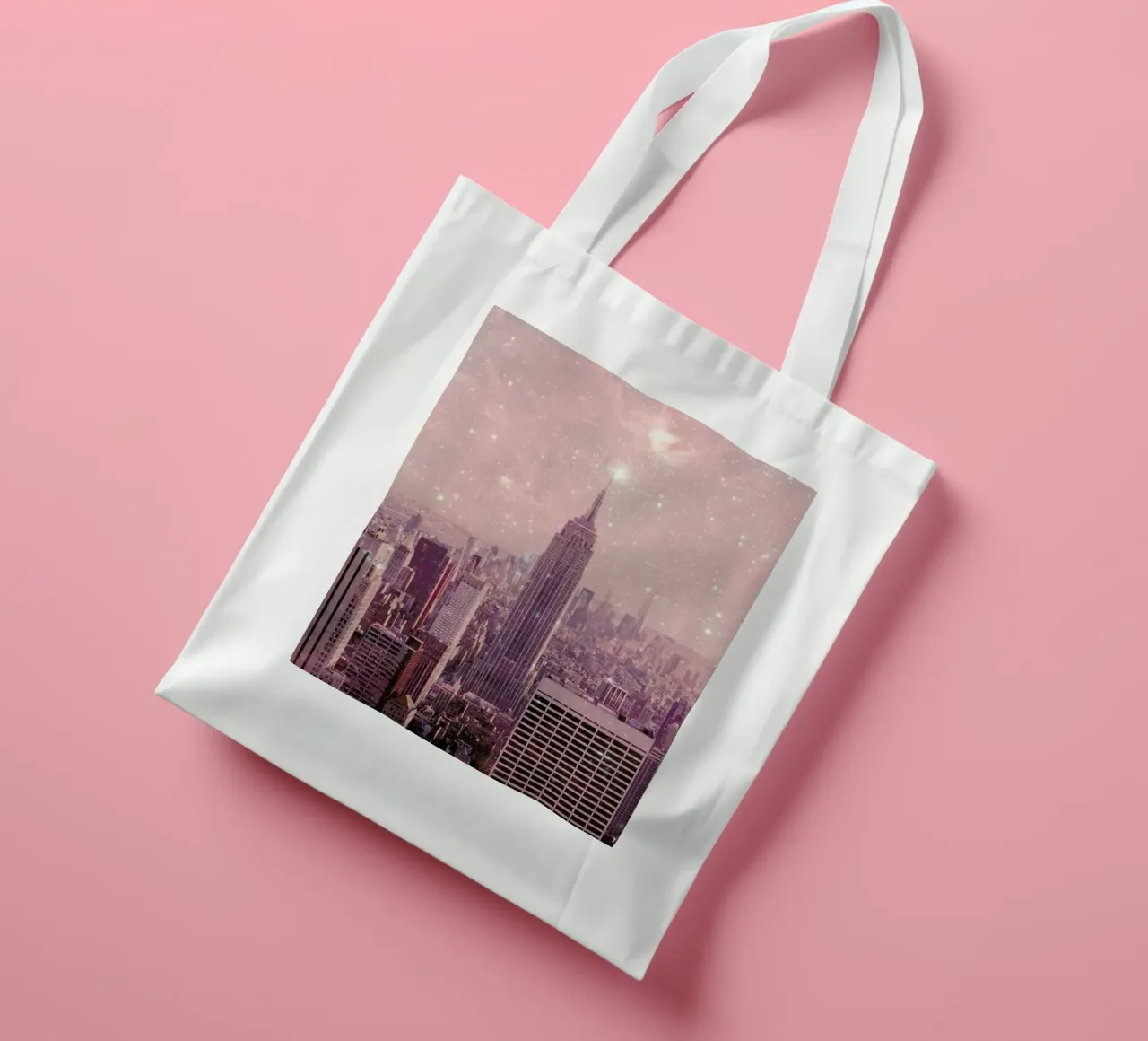 Stardust Covering NYC borsa in juta da Bianca Green