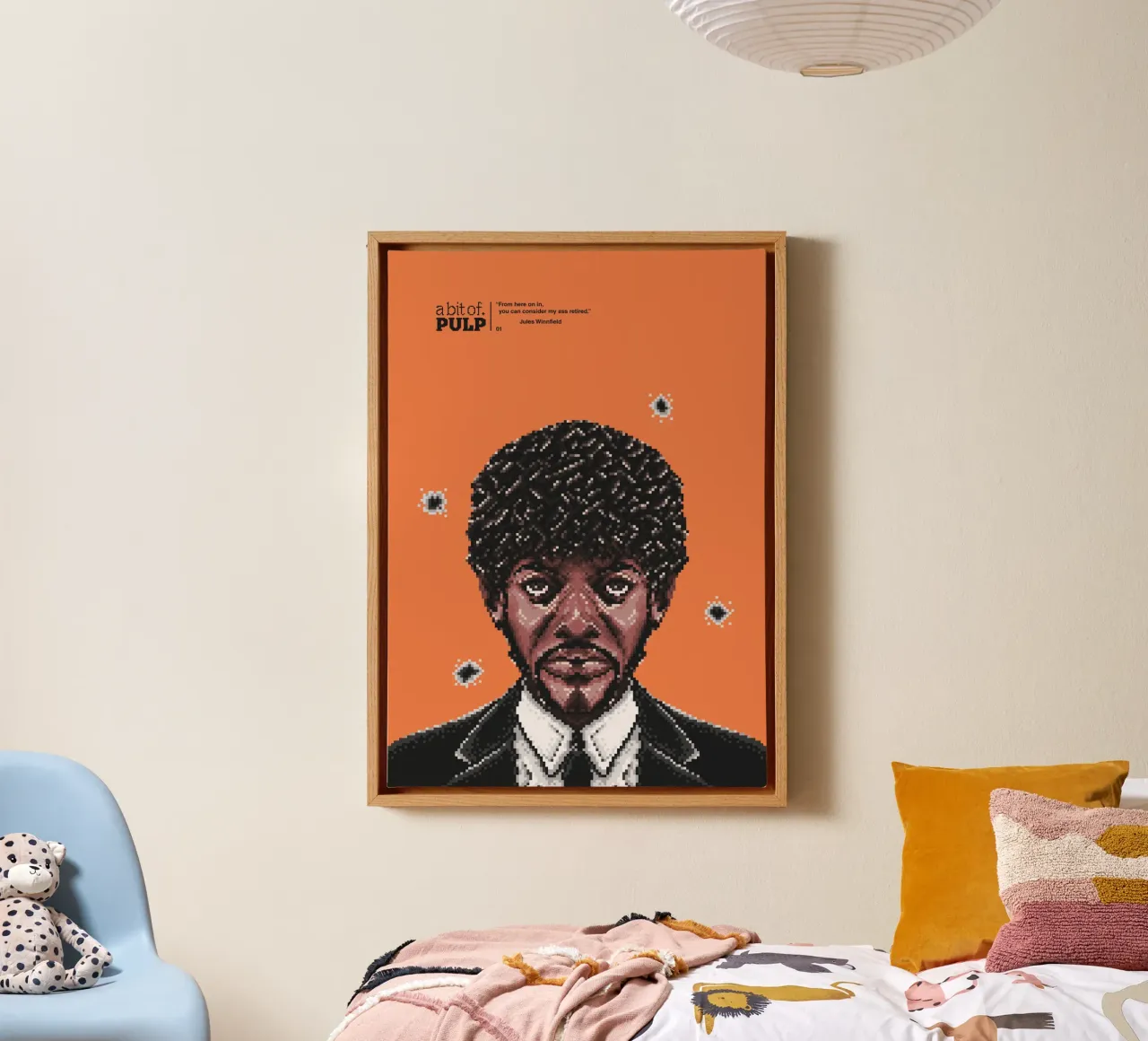 a bit of PULP 01 - JULES tela da luca.