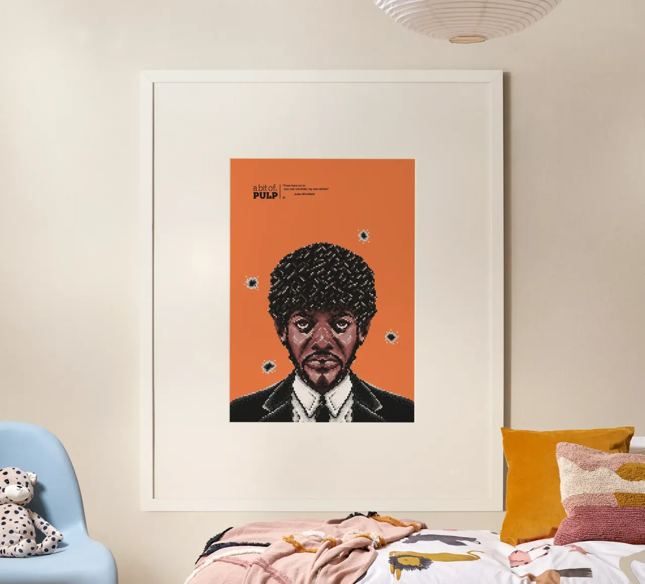 a bit of PULP 01 - JULES carta hahnemühle da luca.