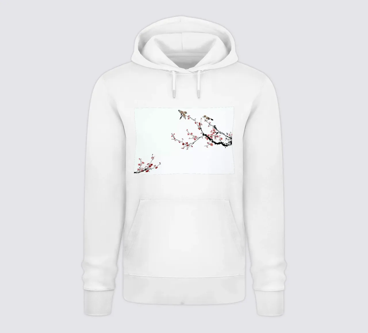 Jays & Sakura II felpa con cappuccio da Flora & Fauna