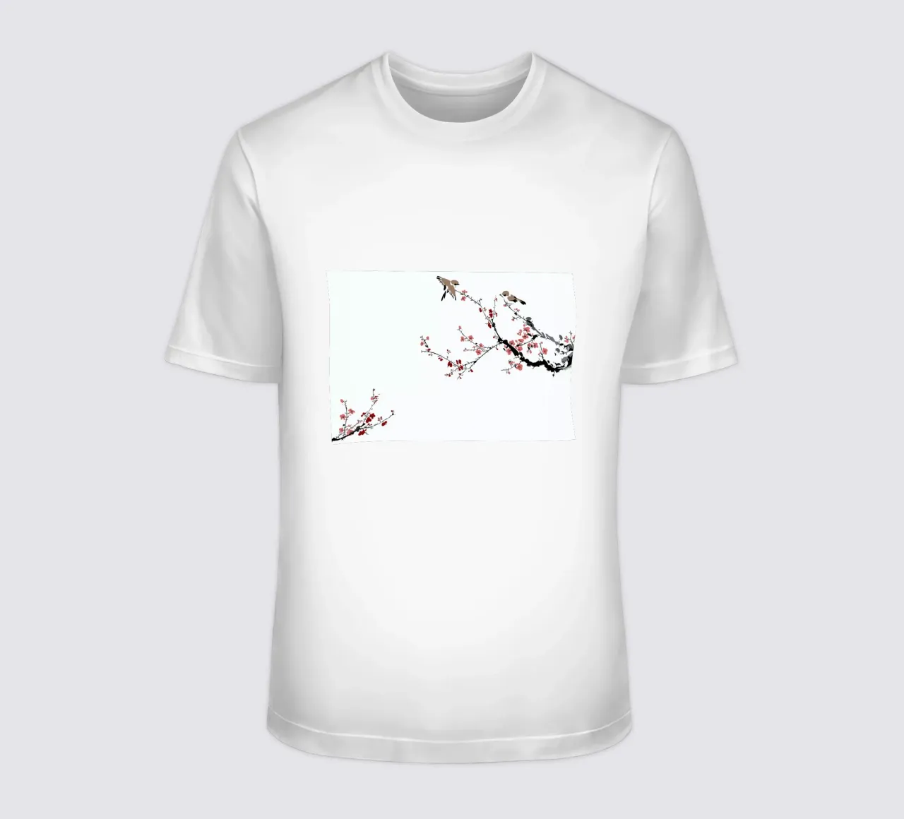 Jays & Sakura II t-shirt da Flora & Fauna