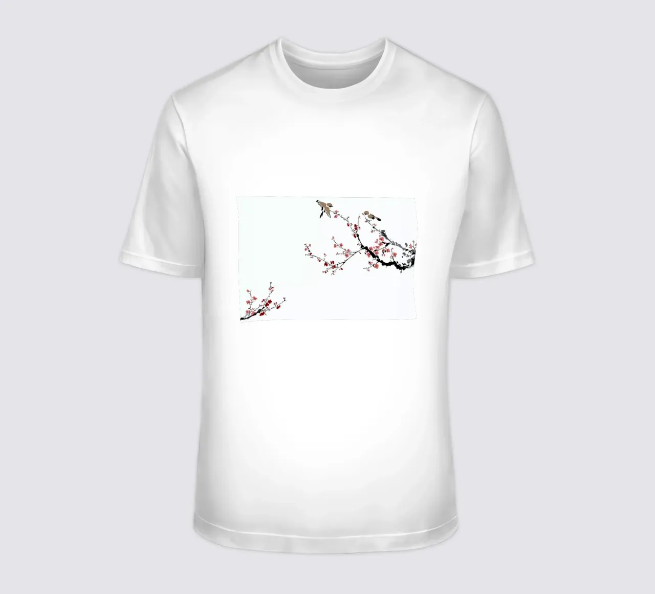 Jays & Sakura II t-shirt da Flora & Fauna