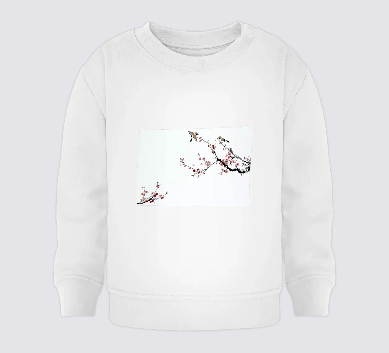 Jays & Sakura II felpa neonato da Flora & Fauna