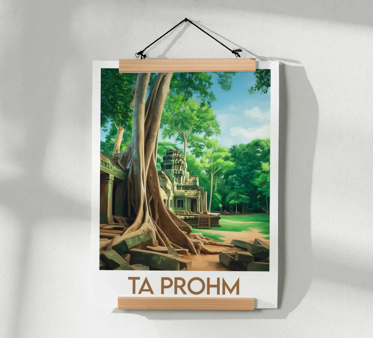 Affiche Ta Prohm poster da Frame the World