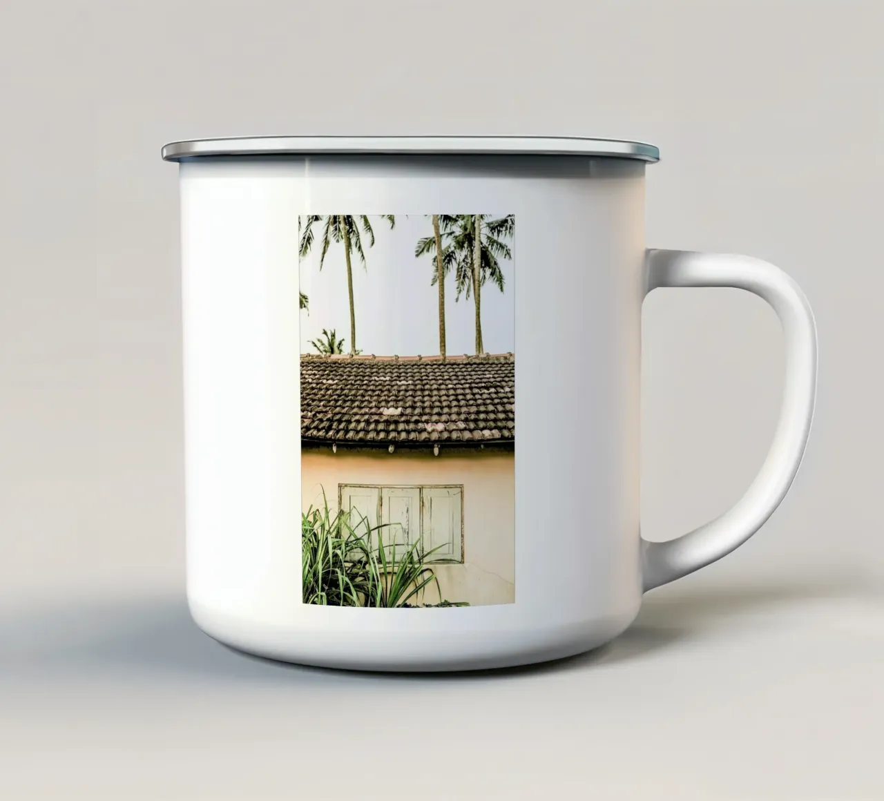 Cabin Fever tazza in smalto da Shot By Clint