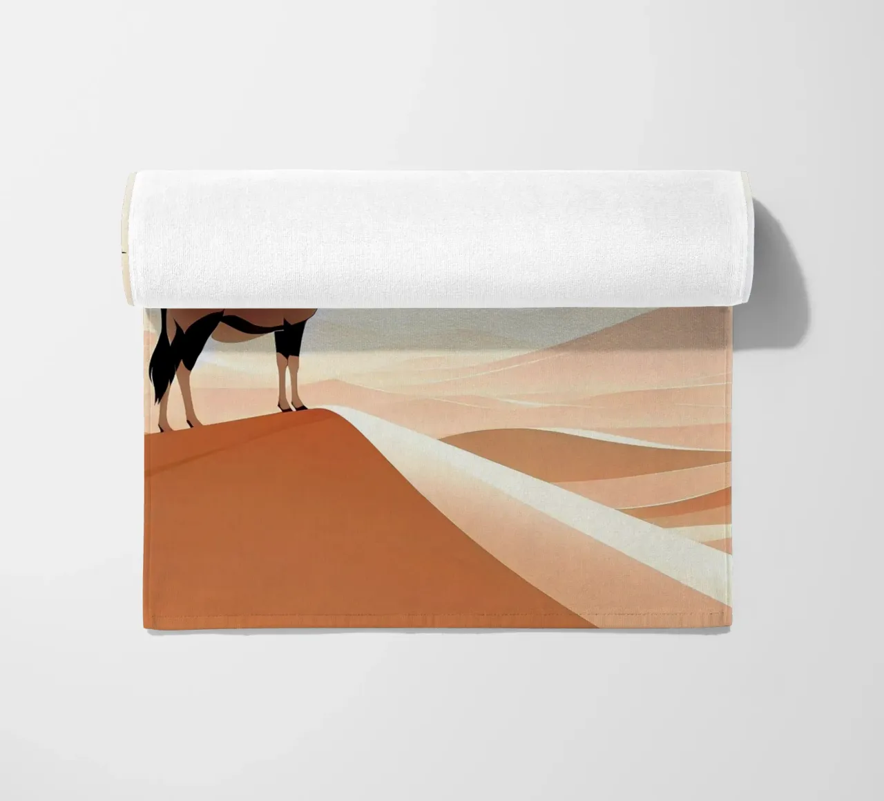 Oryxantilope Strandtuch von Digital Naive