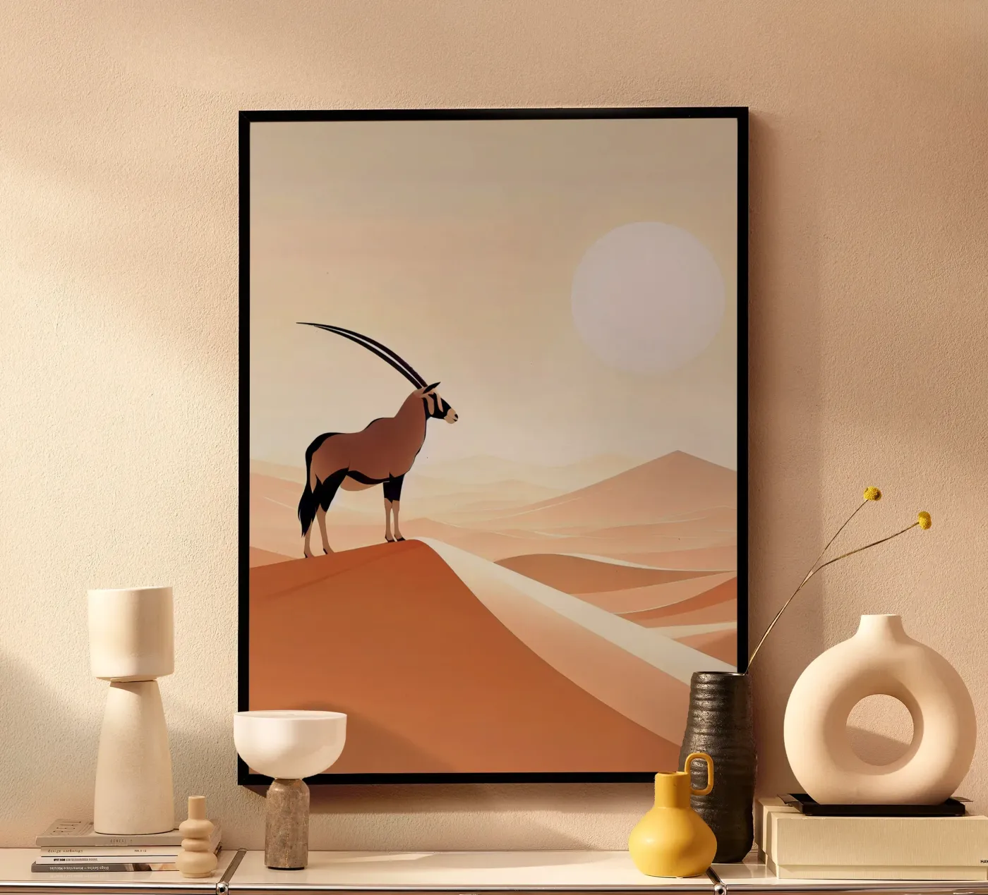 Oryxantilope poster da Digital Naive