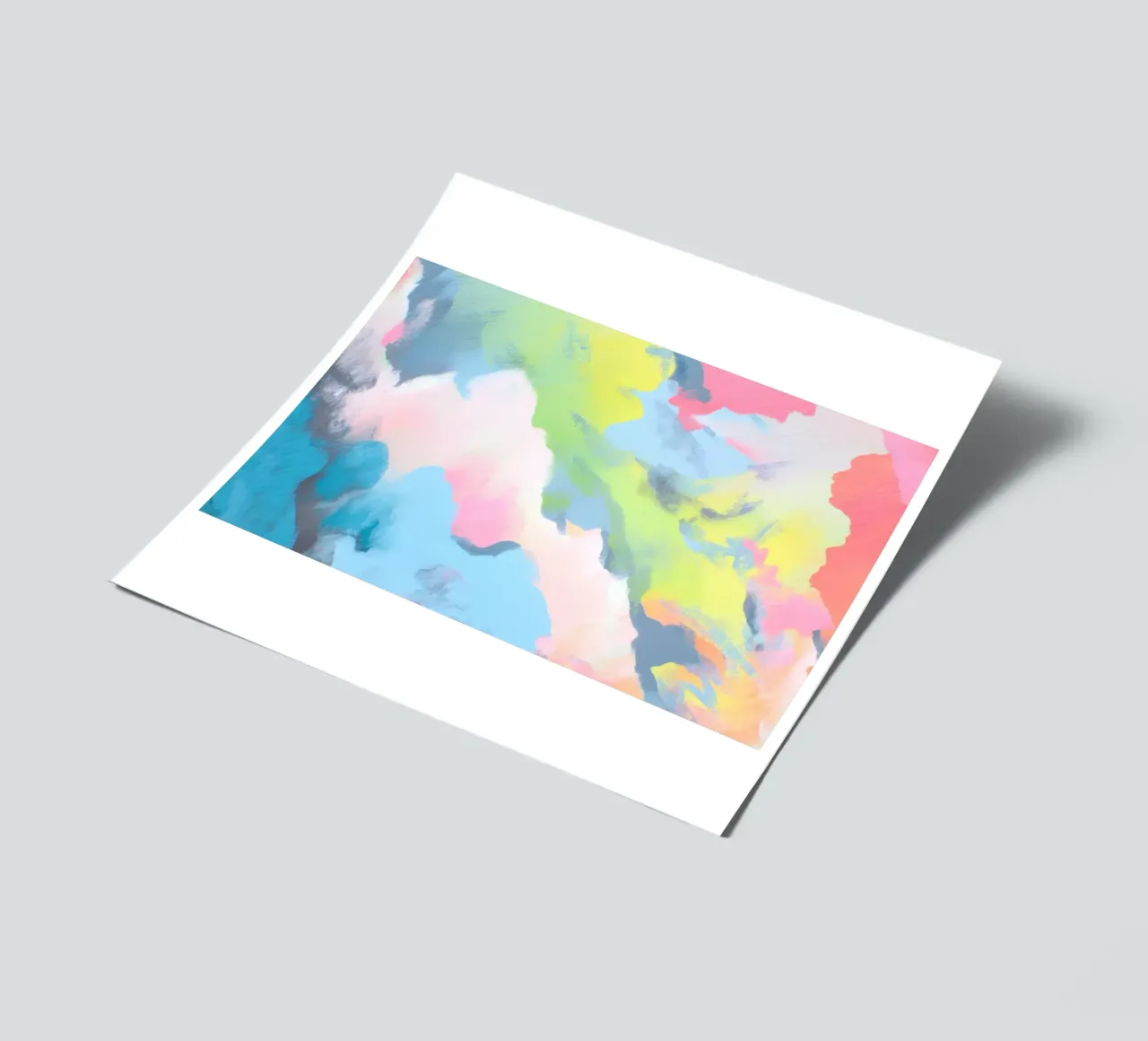 Pastell-Tarnung Stickerbogen von Carinaprint