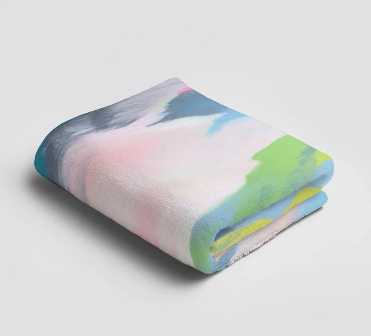 Pastell-Tarnung Handtuch von Carinaprint