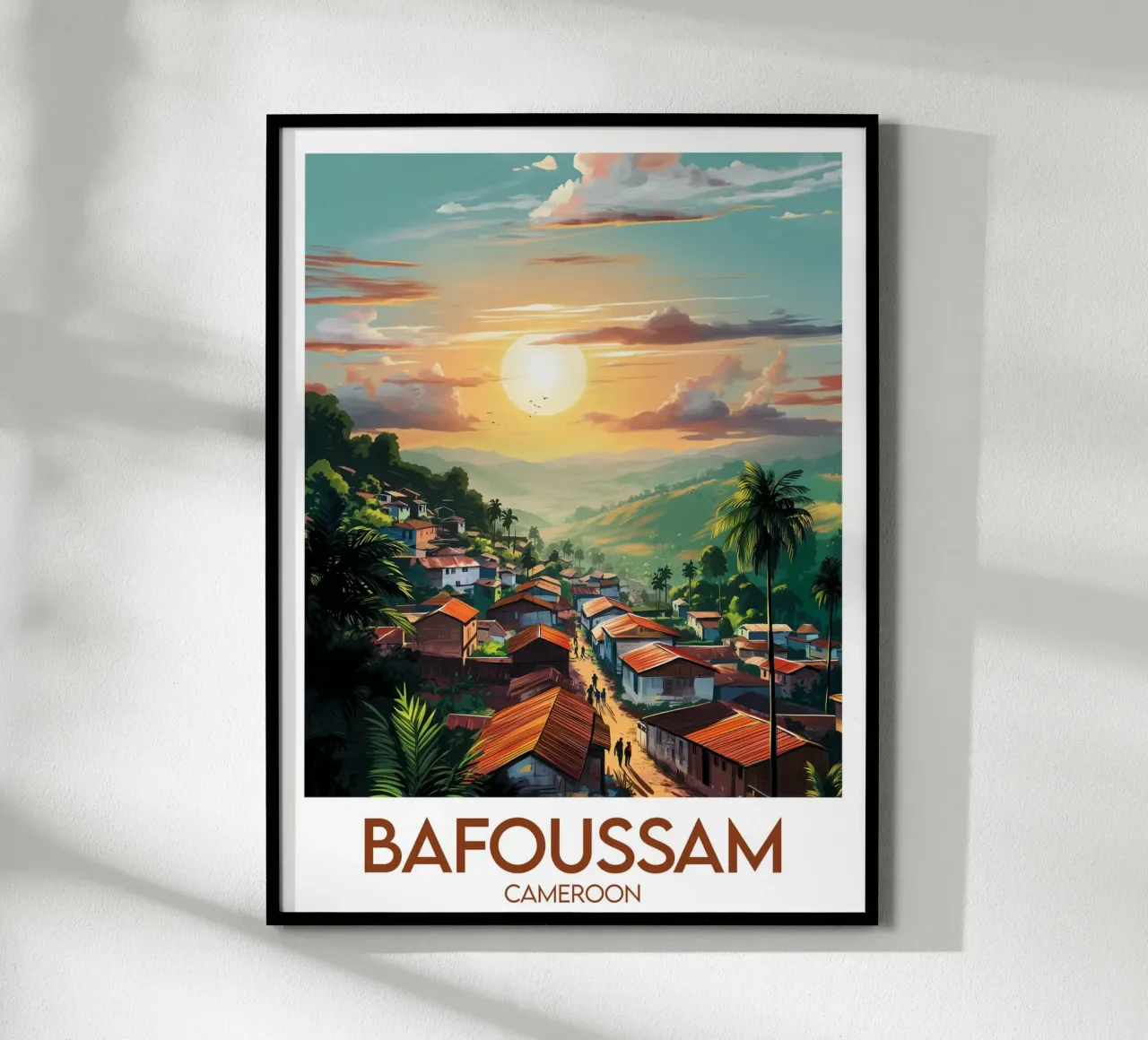 Affiche Bafoussam poster da Frame the World