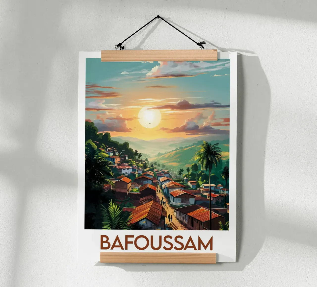 Affiche Bafoussam poster da Frame the World