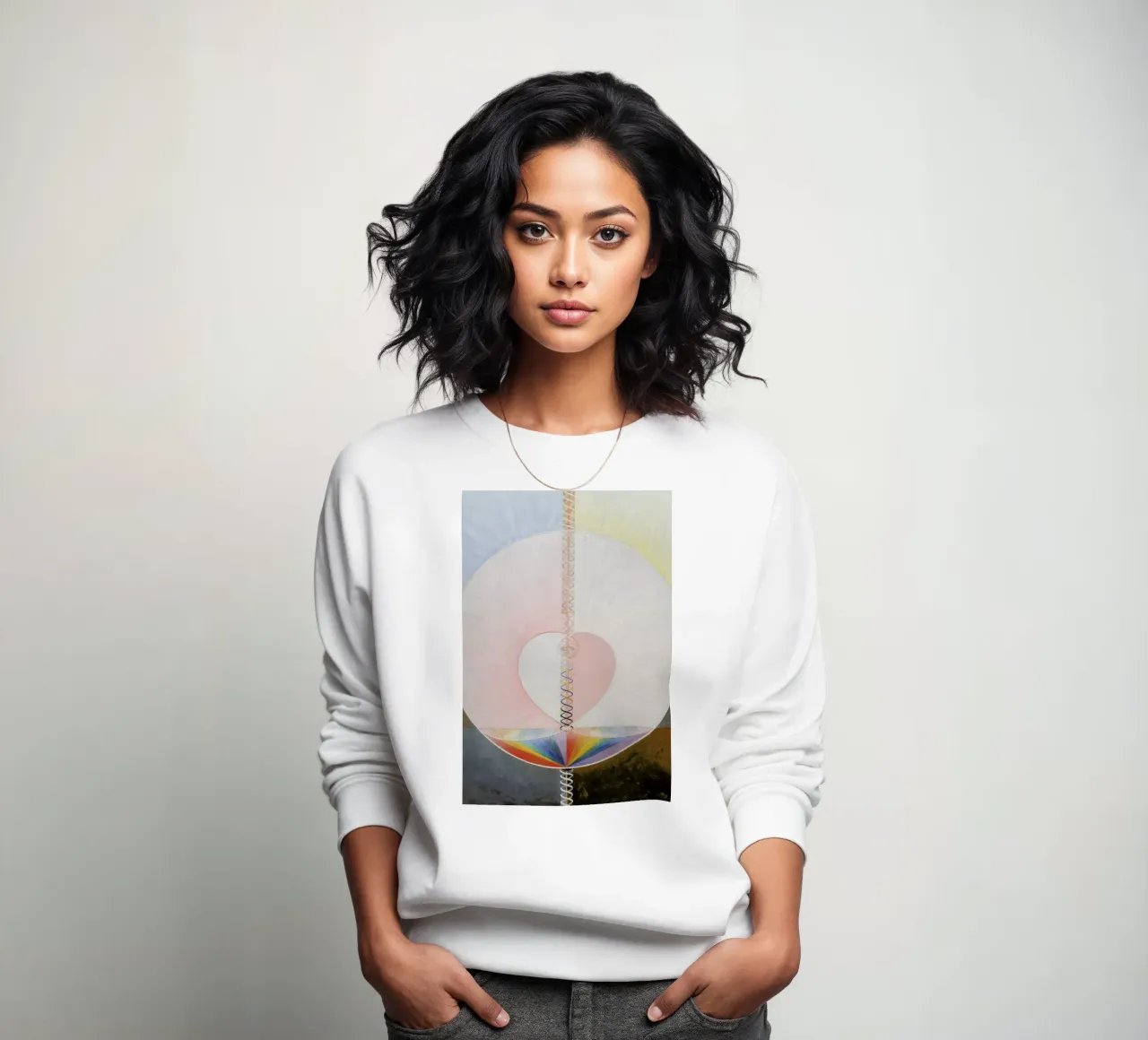 Hilma af Klint - The Dove, No. 1 III sweatshirt by Vintage by JUNIQE