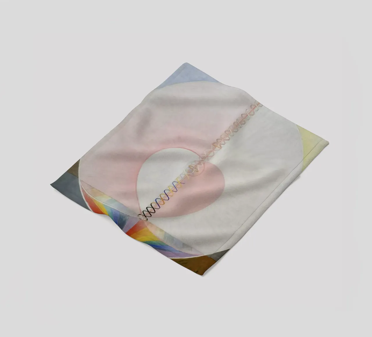 Hilma af Klint - The Dove, No. 1 III coperta in pile da Vintage by JUNIQE