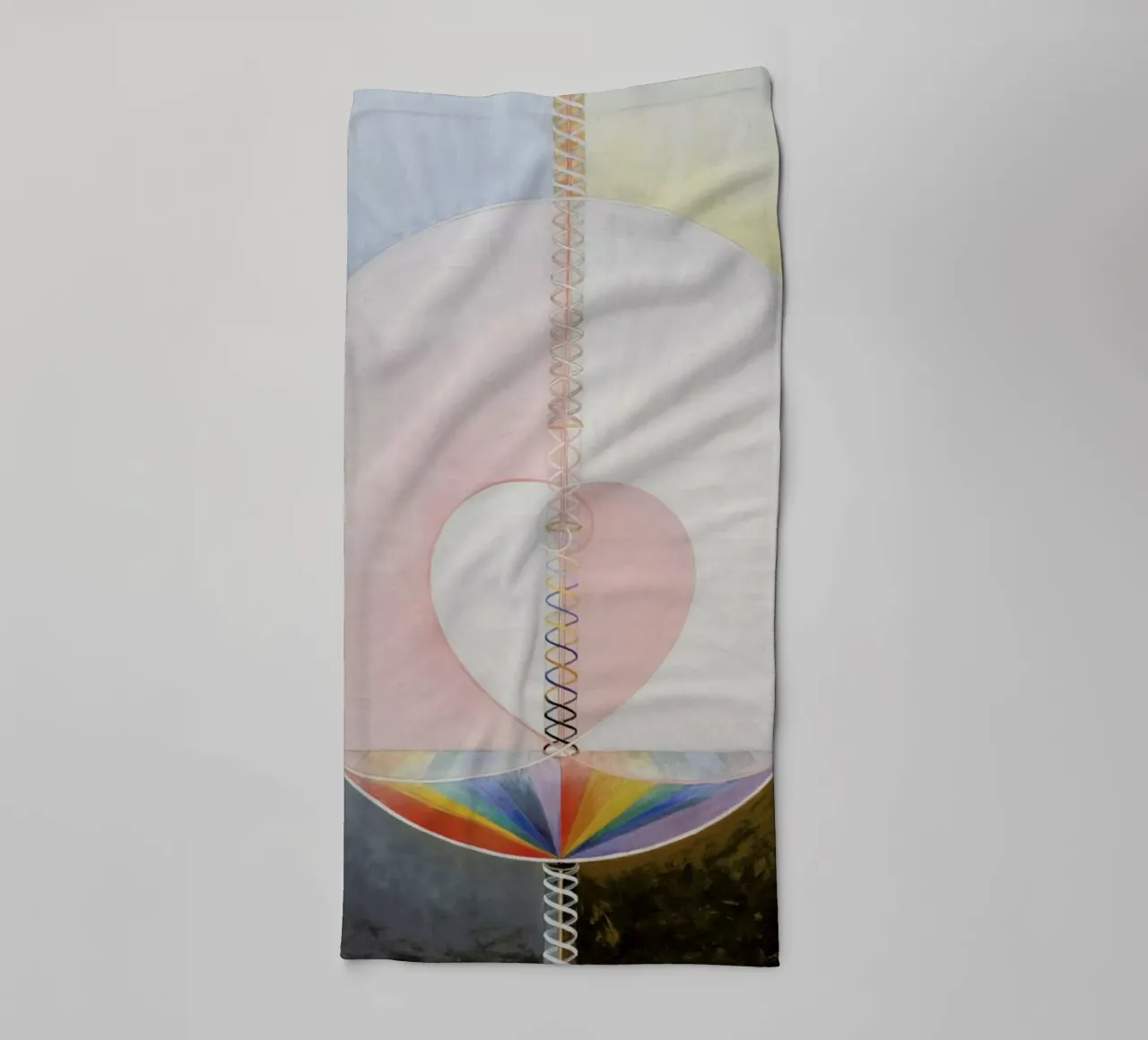 Hilma af Klint - The Dove, No. 1 III asciugamano da bagno da Vintage by JUNIQE