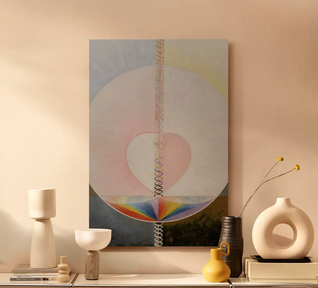 Hilma af Klint - The Dove, No. 1 III alluminio dibond da Vintage by JUNIQE