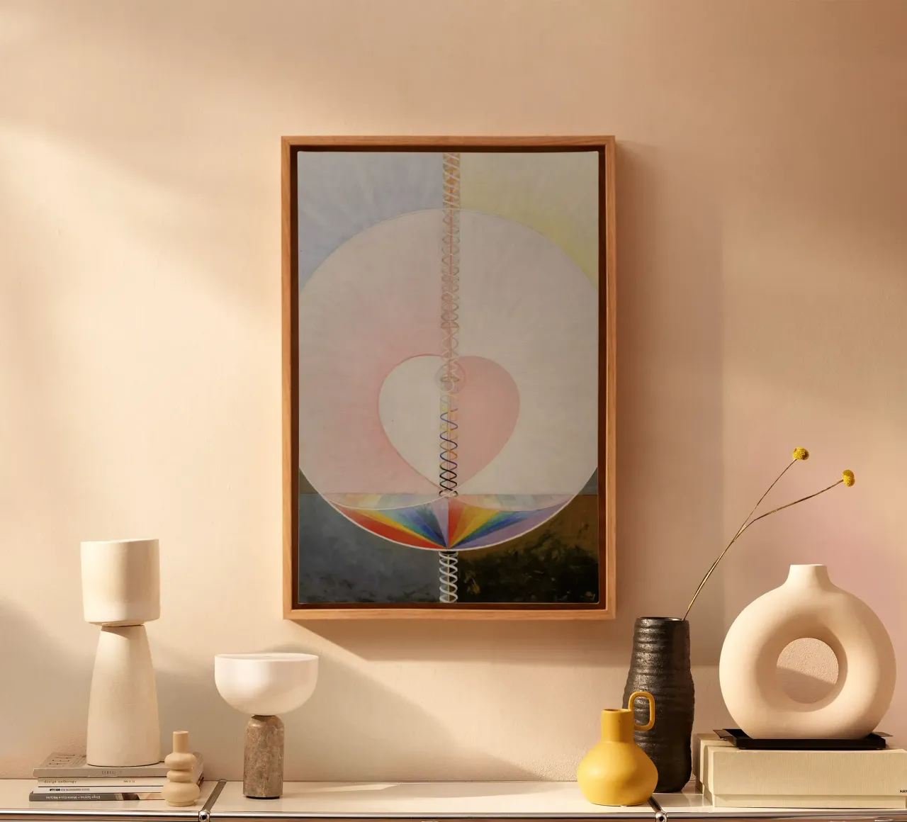 Hilma af Klint - The Dove, No. 1 III canvas by Vintage by JUNIQE