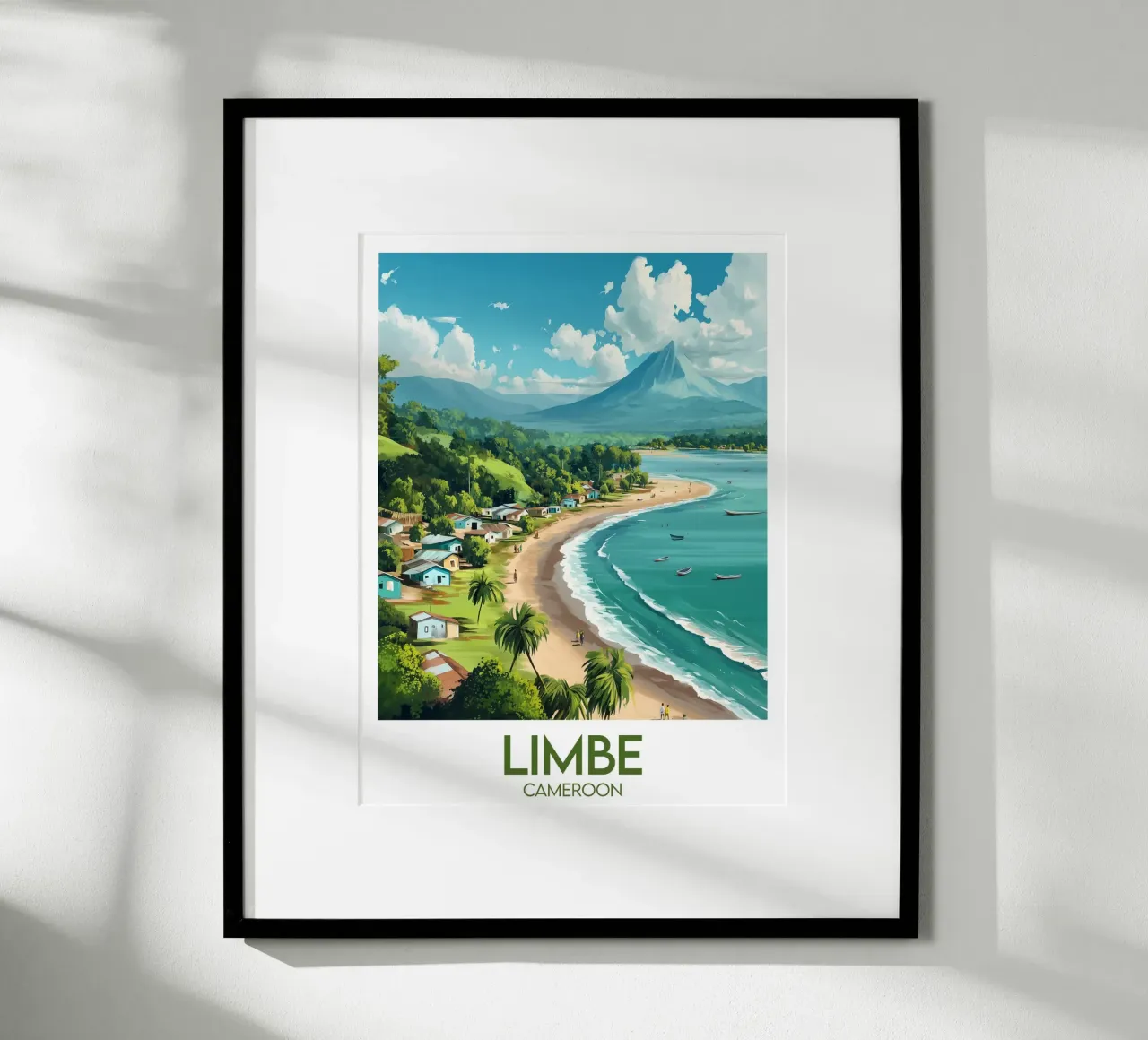 Affiche Limbe poster con telaio in plastica da Frame the World