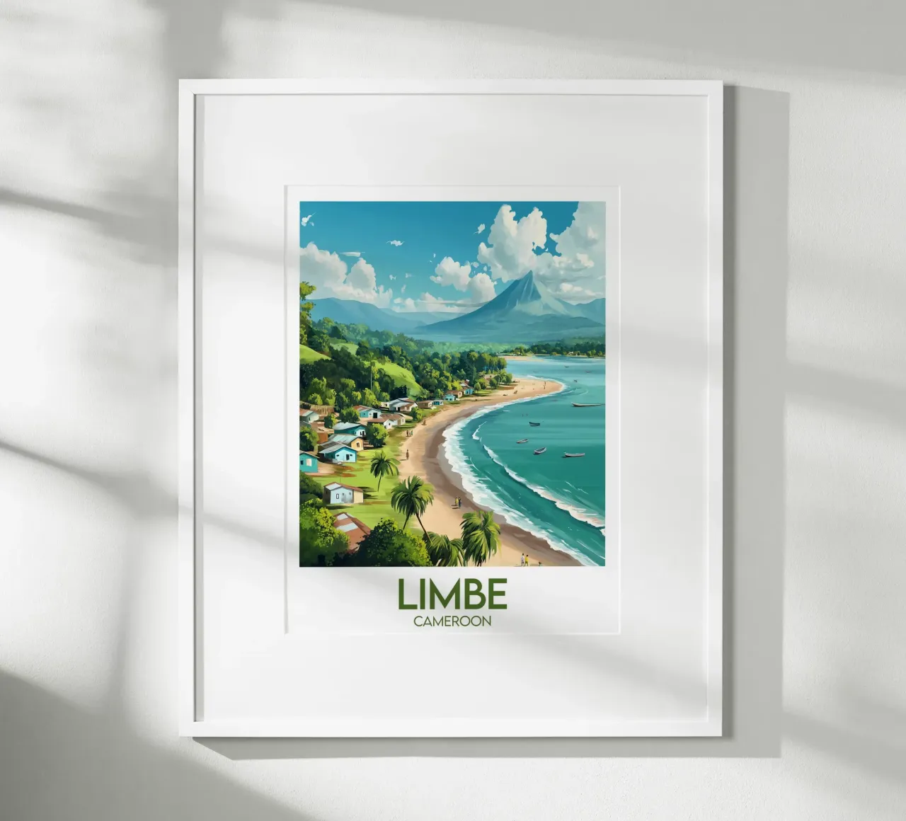 Affiche Limbe poster con telaio in plastica da Frame the World