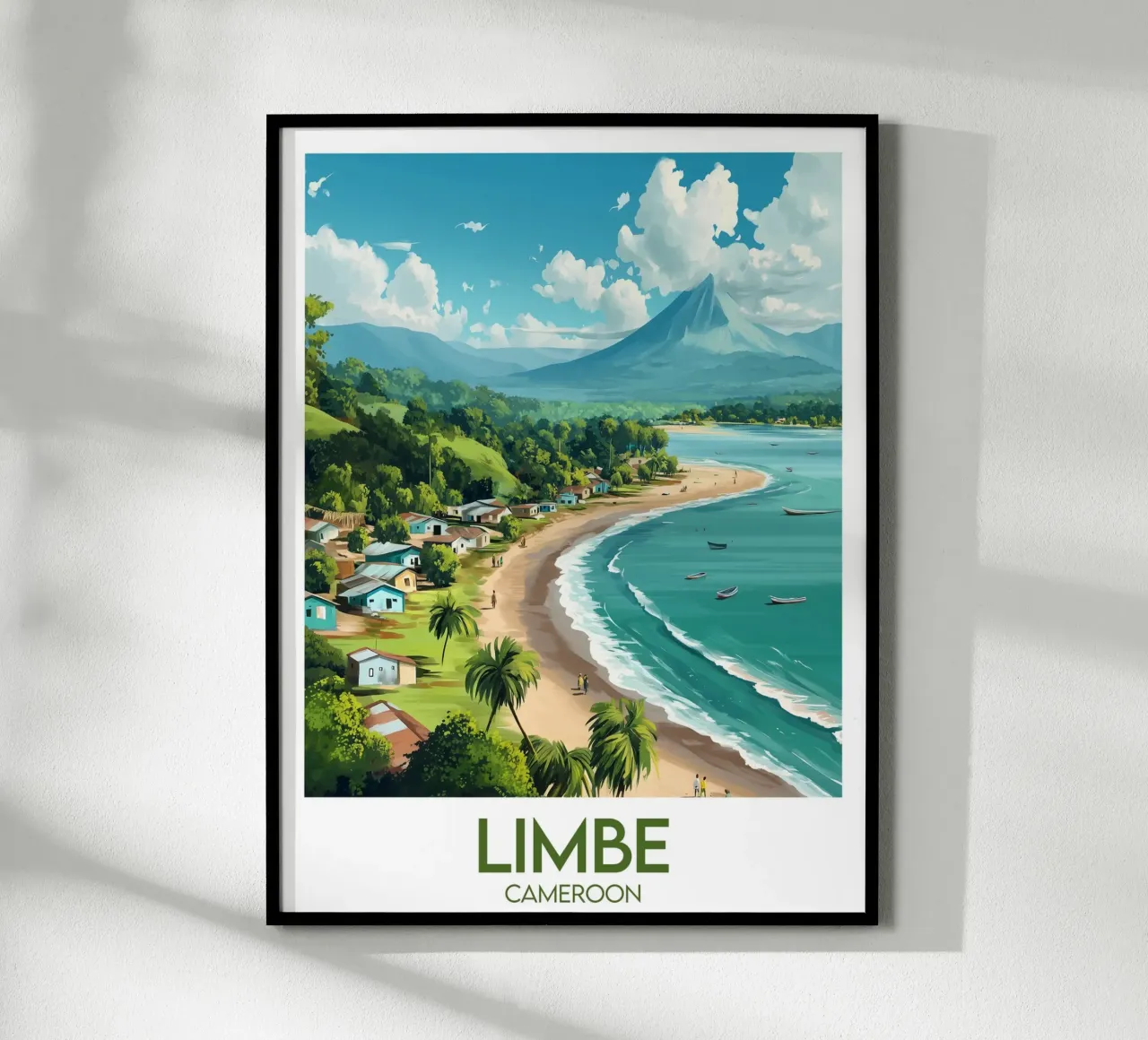 Affiche Limbe poster con telaio in plastica da Frame the World