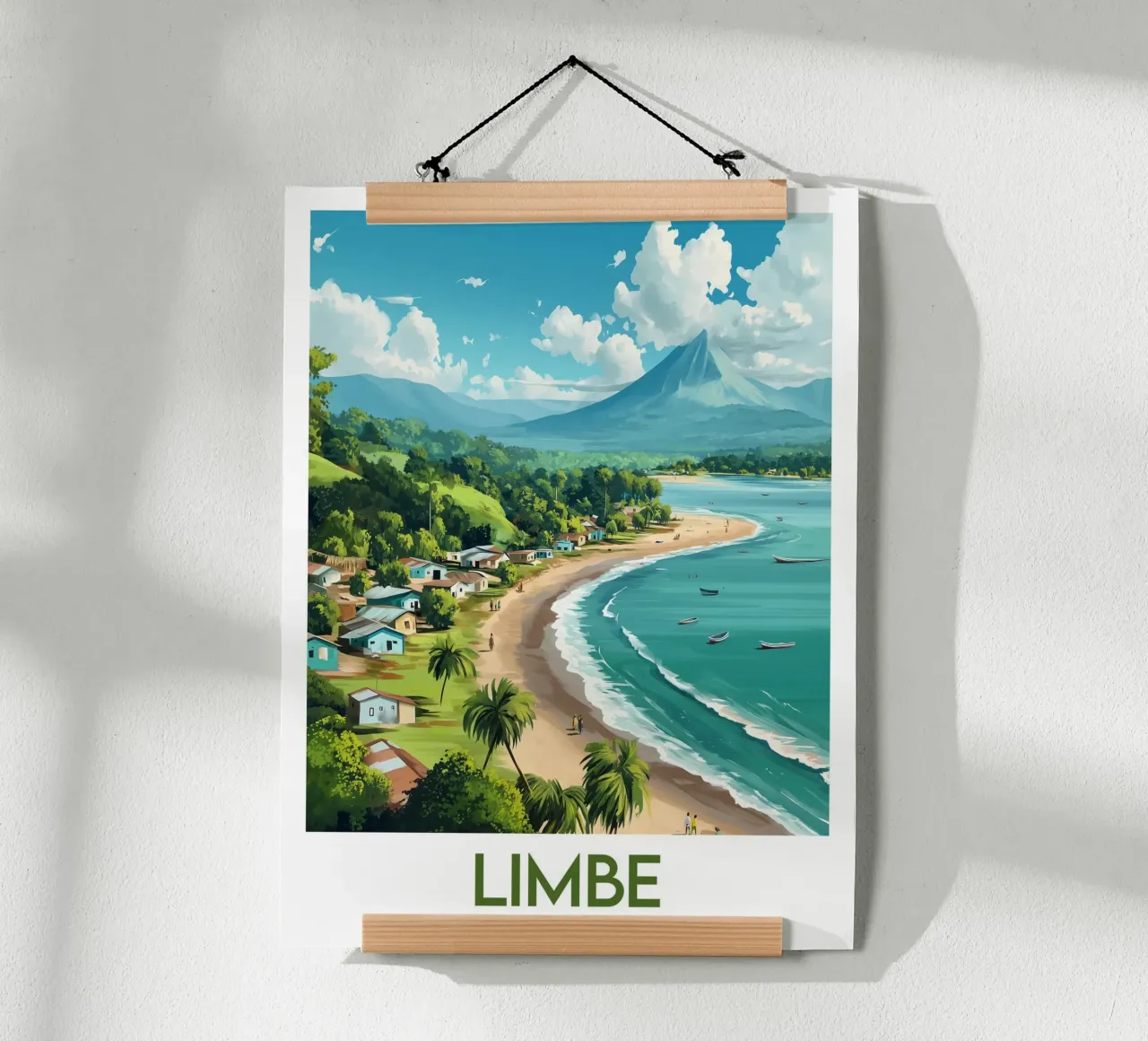 Affiche Limbe poster con telaio in plastica da Frame the World