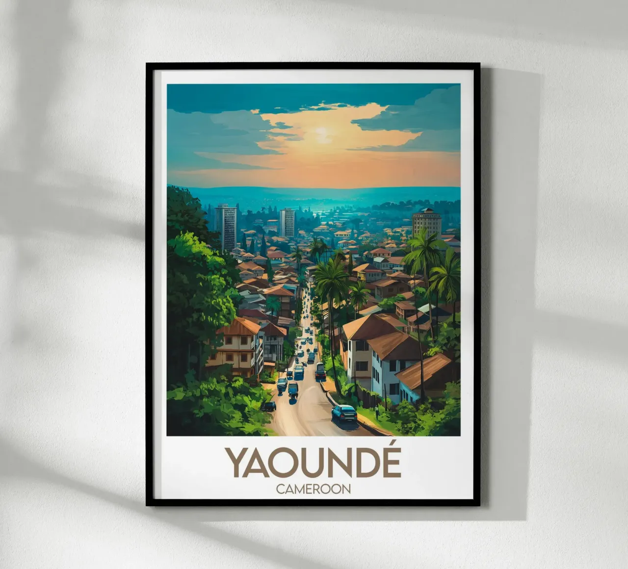 Sede di Yaoundé poster da Frame the World