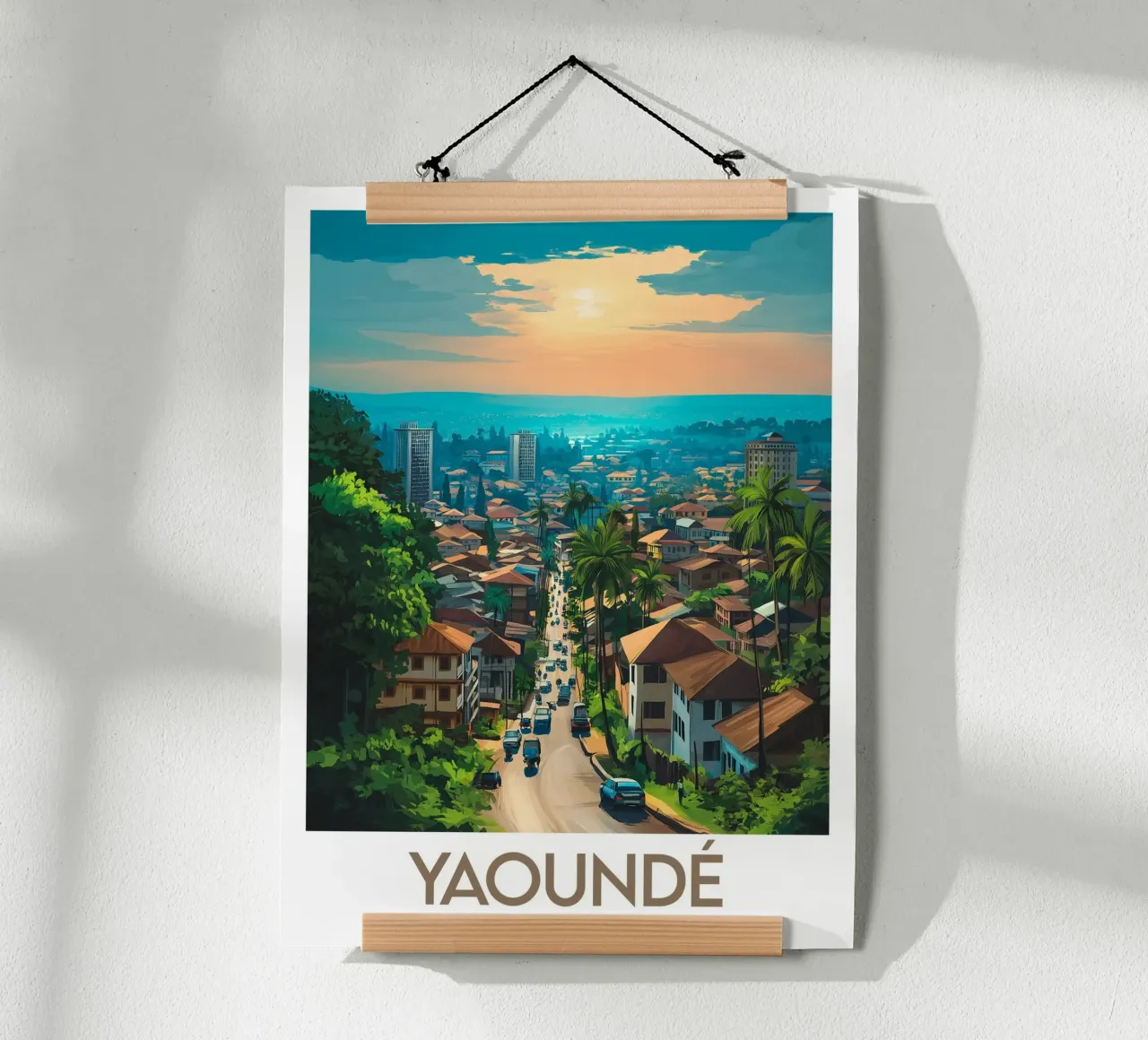 Sede di Yaoundé poster da Frame the World