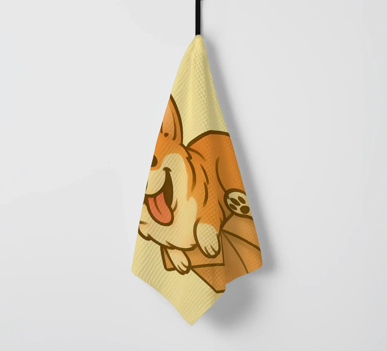 Meme divertente sui Corgi canovaccio da cucina da Funny Humor Art