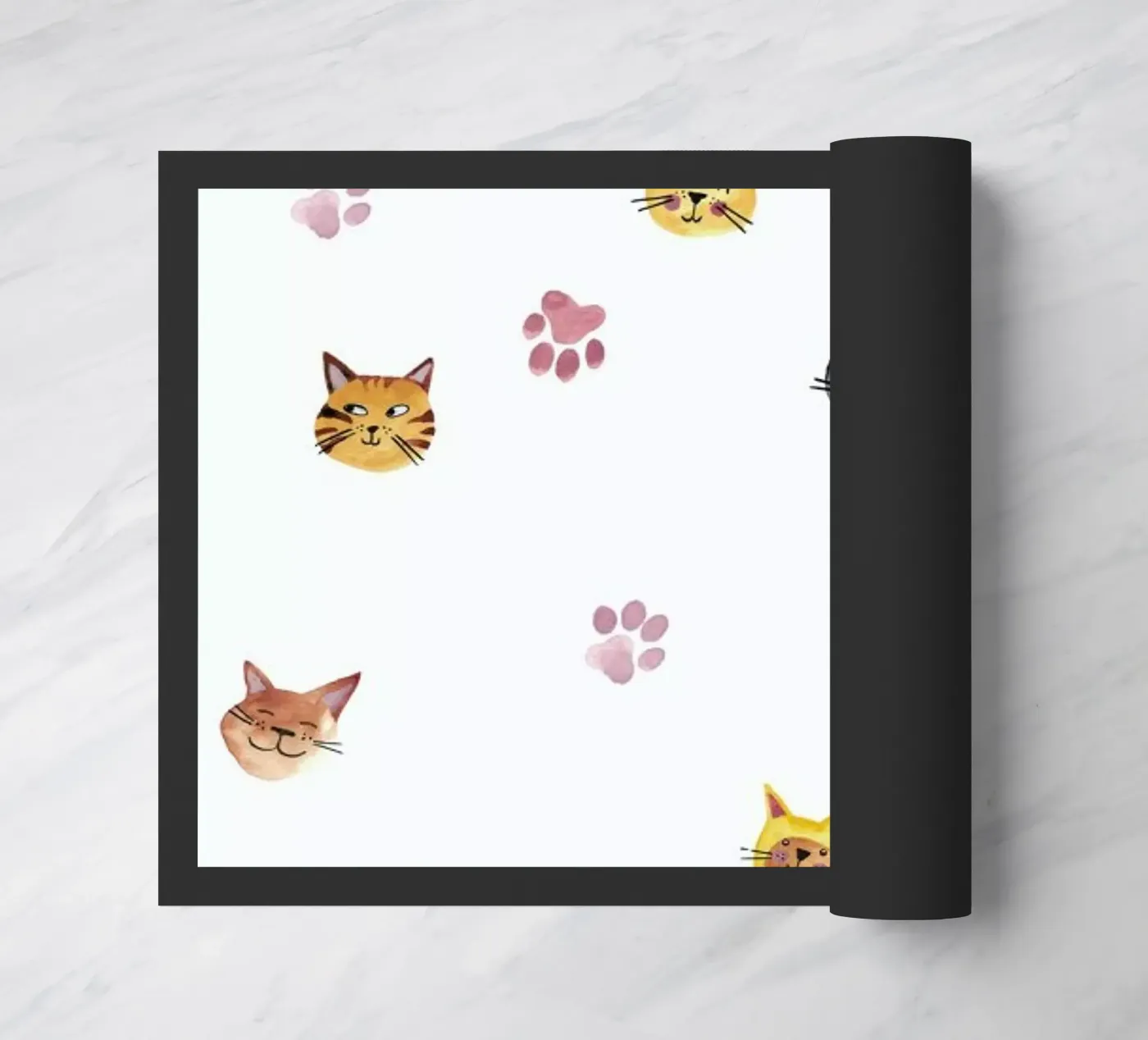 Cats doormat by Sabrina Ziegenhorn