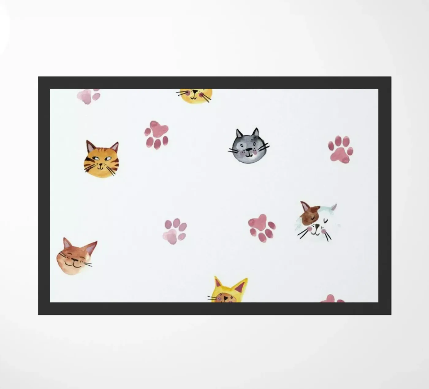 Cats doormat by Sabrina Ziegenhorn