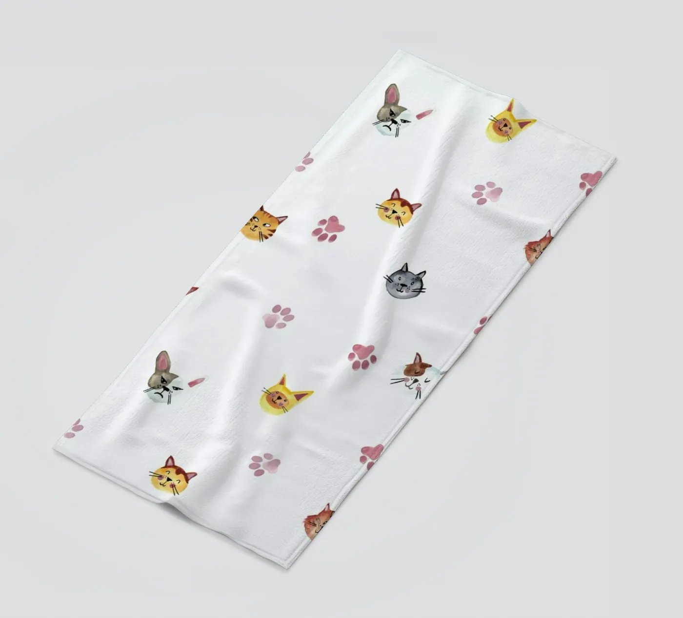Cats strandhanddoek van Sabrina Ziegenhorn
