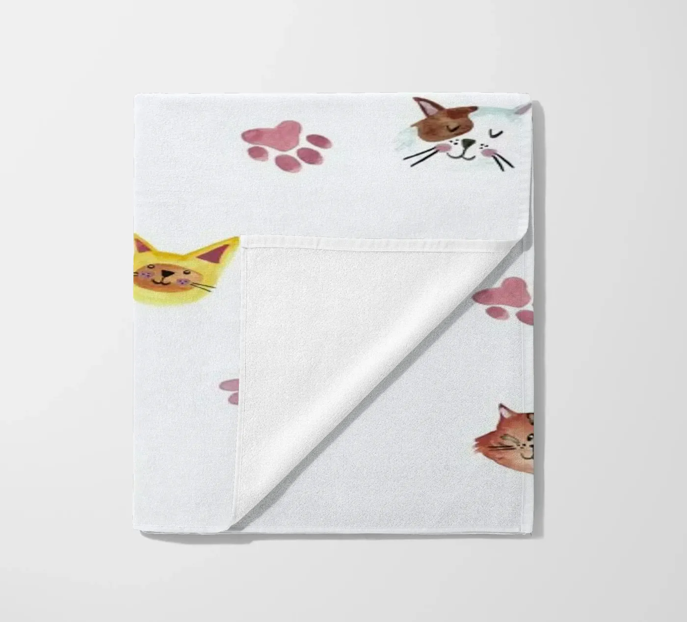 Cats strandhanddoek van Sabrina Ziegenhorn