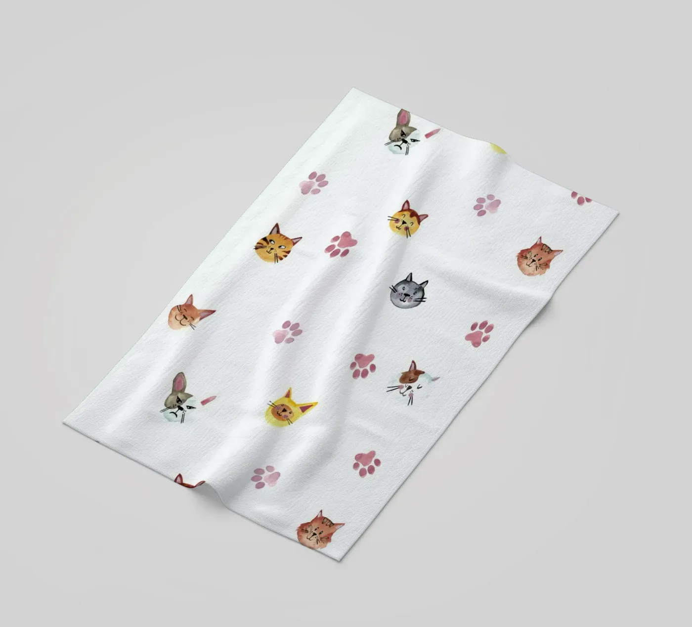 Cats strandhanddoek van Sabrina Ziegenhorn