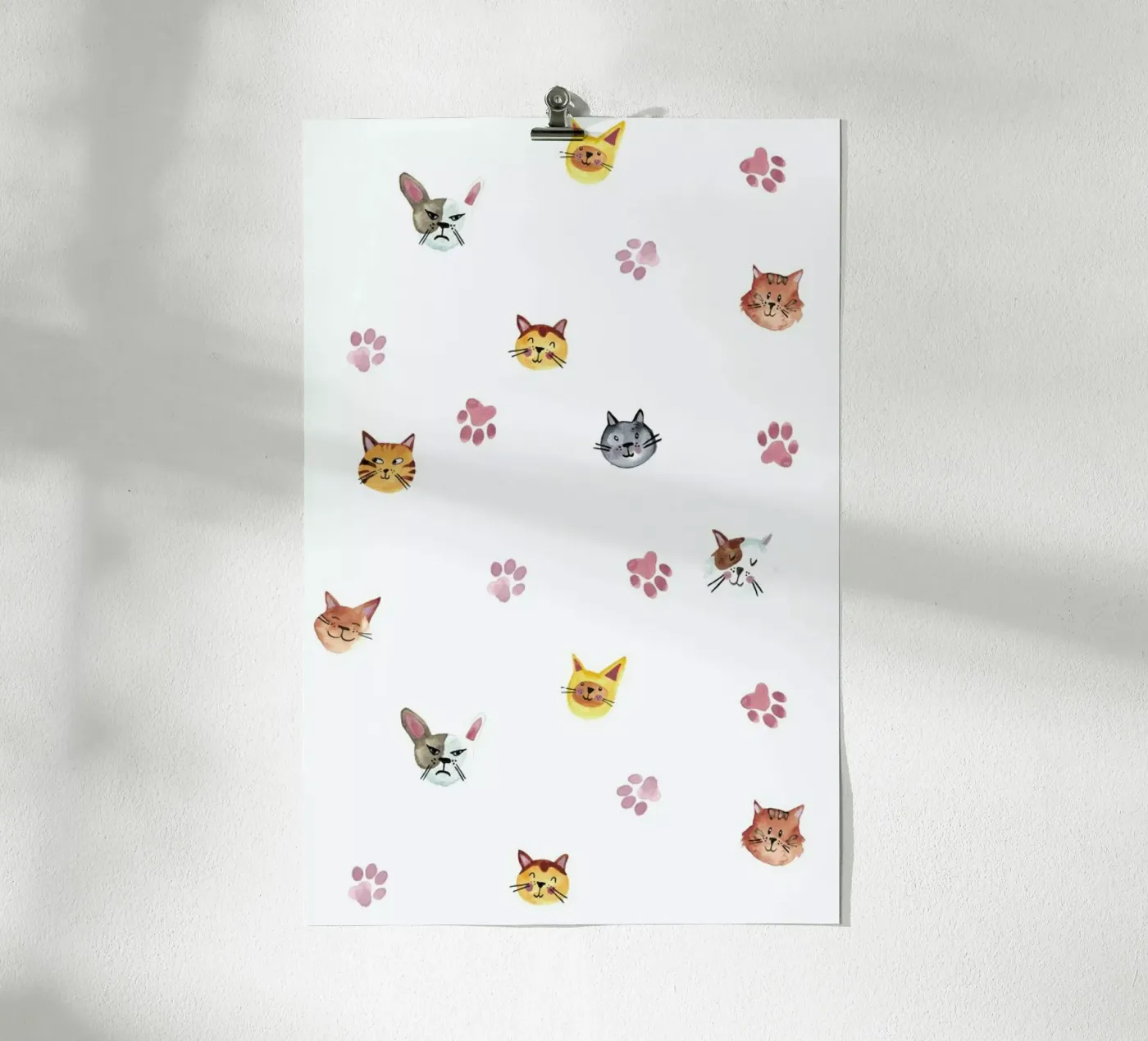 Cats poster van Sabrina Ziegenhorn