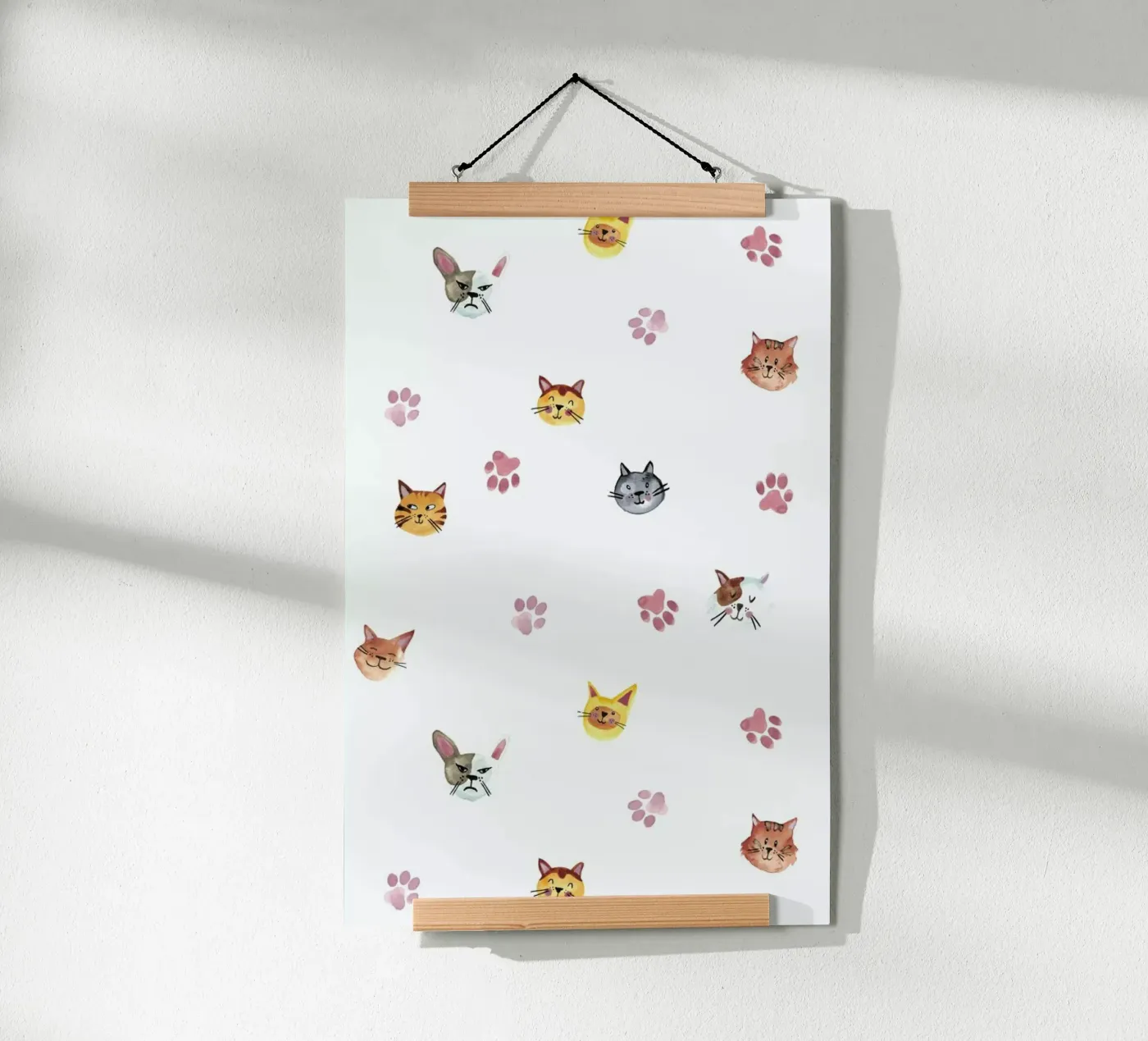 Cats poster van Sabrina Ziegenhorn