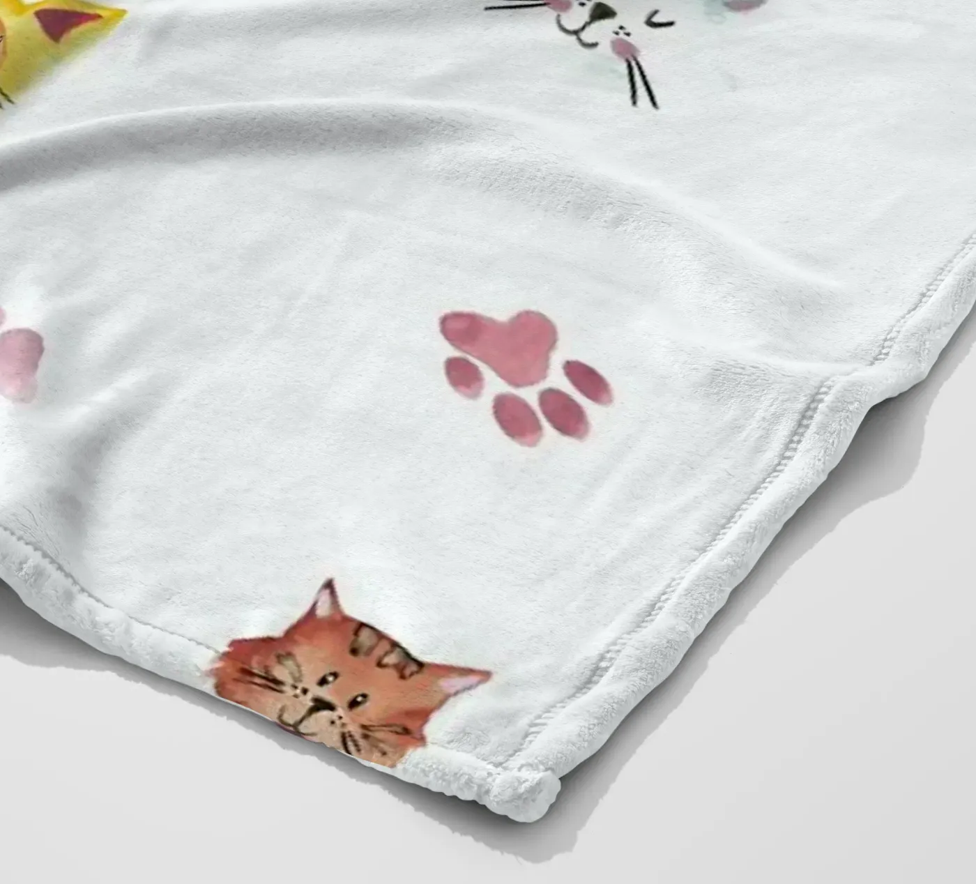 Cats Fleecedecke von Sabrina Ziegenhorn